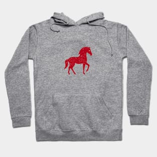 Red Horse - Distressed Hoodie